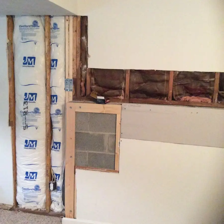 Wall insulation replacement during Odor Removal & Deodorization in Ridley Park